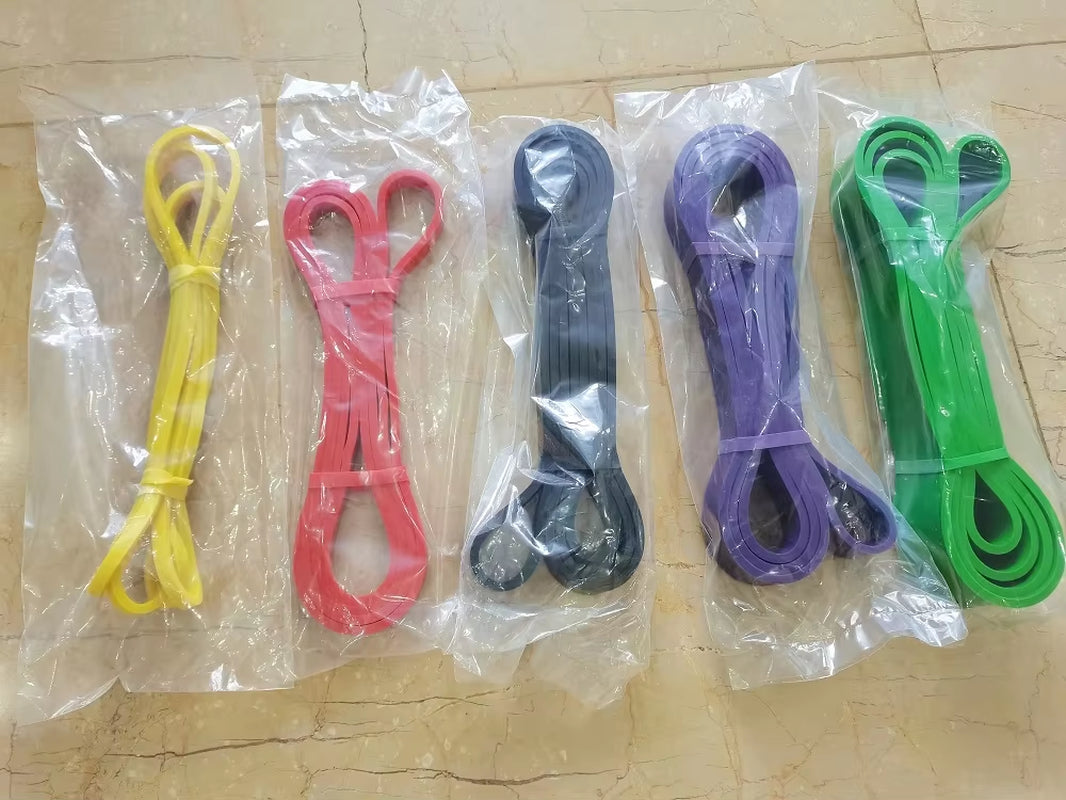 Custom Logo Fitness Circle Bands Resistance Exercise Stretch Resistance Bands Set Pull up Assist Band for Workout