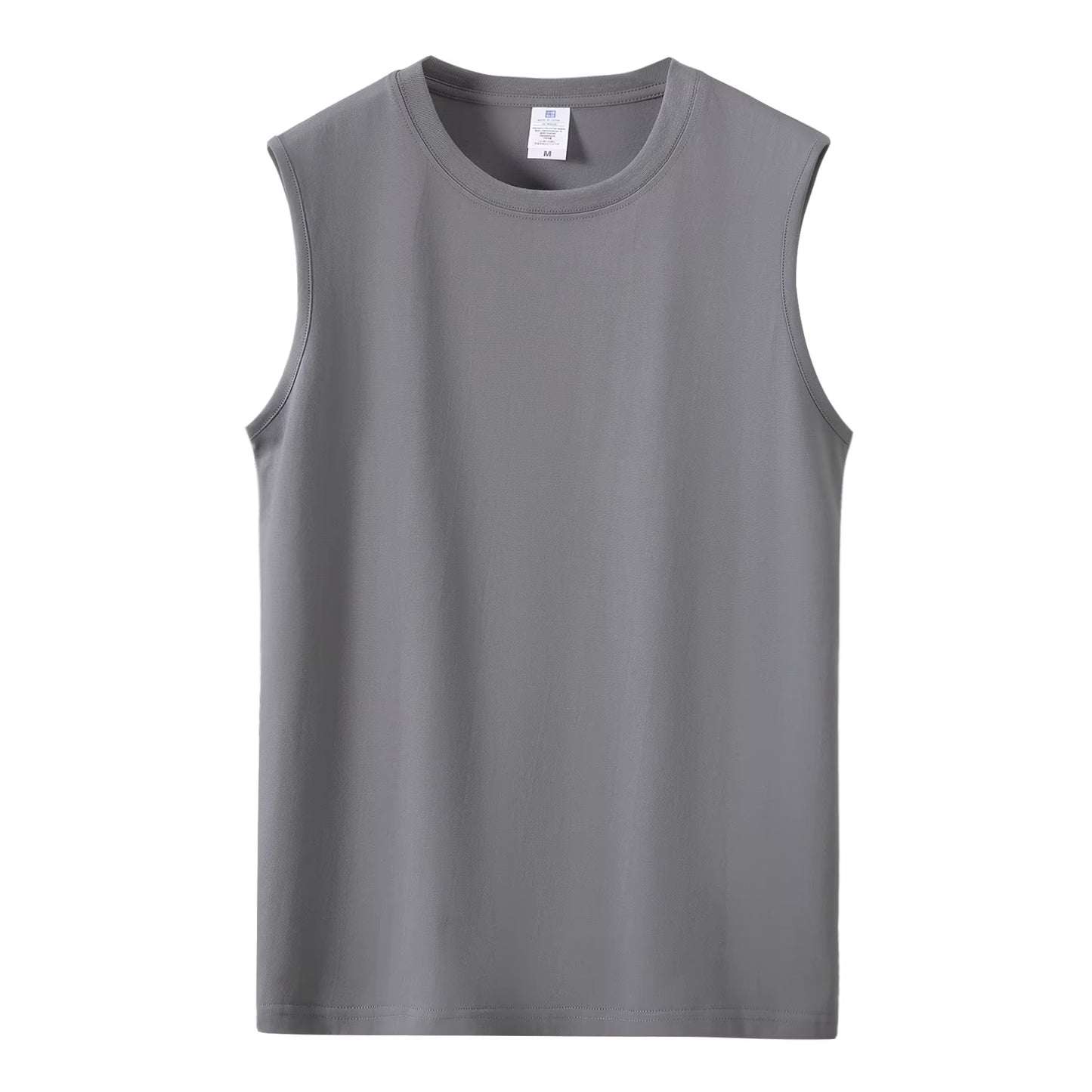 Mens Gym Vest Top 100% Cotton Street Wear Summer Bodybuilding Muscle Sleeveless Gym Design Men'S T-Shirts Tank Top Men