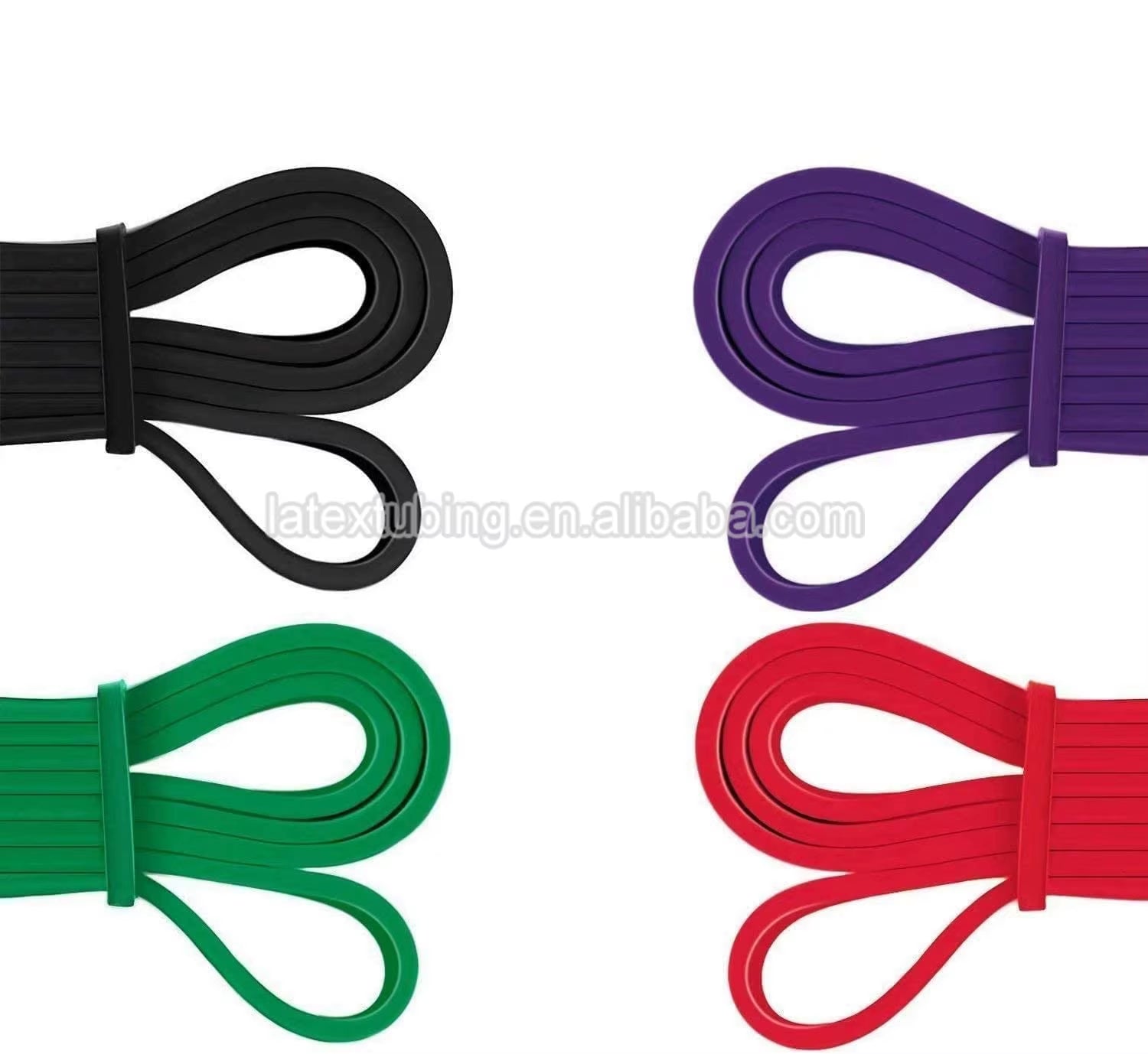 Custom Logo Fitness Circle Bands Resistance Exercise Stretch Resistance Bands Set Pull up Assist Band for Workout