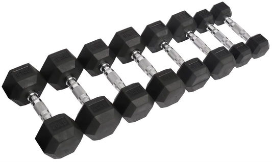 Innovative Premium Iron Dumbbell Set Commercial Gym Hex Weights for Home Fitness Cast Iron Arms Function