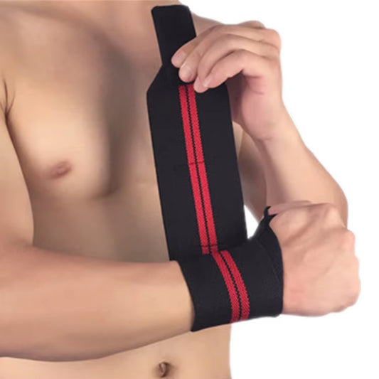 Best Selling Weight Lifting Wrist Wrap Bandage Fitness Wristband with Gym Wrist Straps