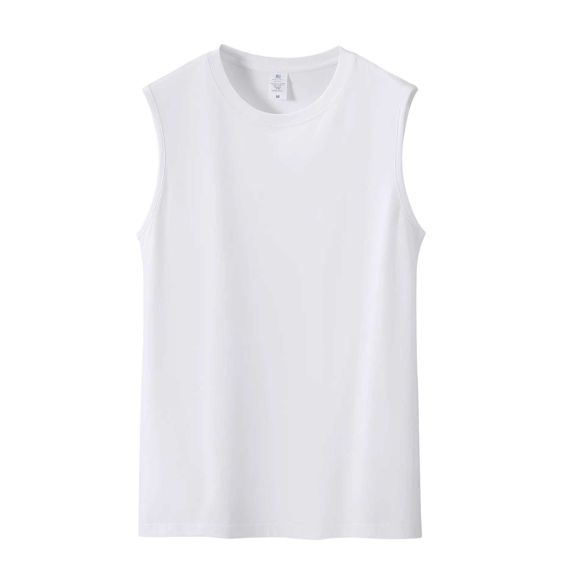Mens Gym Vest Top 100% Cotton Street Wear Summer Bodybuilding Muscle Sleeveless Gym Design Men'S T-Shirts Tank Top Men
