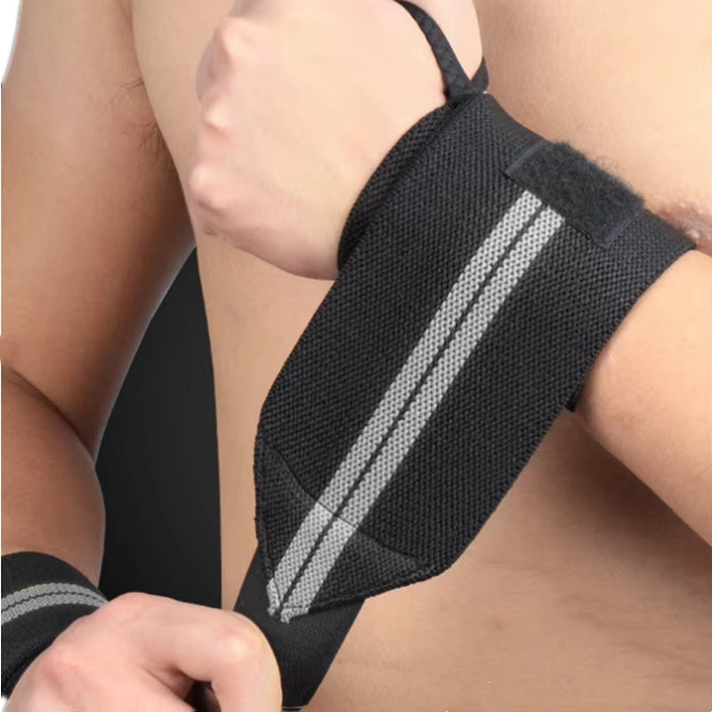 Best Selling Weight Lifting Wrist Wrap Bandage Fitness Wristband with Gym Wrist Straps