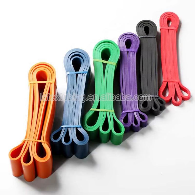 Custom Logo Fitness Circle Bands Resistance Exercise Stretch Resistance Bands Set Pull up Assist Band for Workout